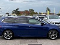 Used Peugeot 308 SW GT-line 150 HP (110 kW) 2016 Blue Estate