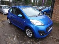 Used Peugeot 107 Active 68 HP (50 kW) 2014 Blue Hatchback