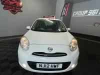 Used Nissan Micra Acenta 80 HP (58 kW) 2012 White Hatchback