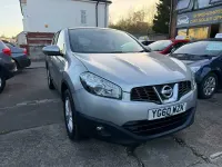 Used Nissan Qashqai Acenta 104 HP (76 kW) 2010 Silver SUV