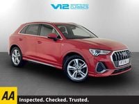 Used Audi Q3 S-Line 150 HP (110 kW) 2021 Red SUV