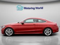 Used Mercedes C200 AMG line 184 HP (135 kW) 2019 Red Coupe