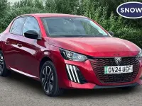 Used Peugeot e-208 Style 100 kW (137 HP) 2023 Red Hatchback