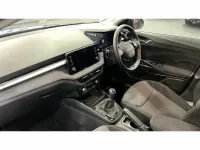 Used Skoda Fabia Design Edition 95 HP (69 kW) 2025 Race blue metallic black magic pearl effect Hatchback