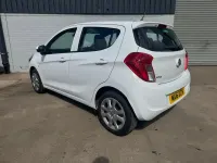 Used Vauxhall Viva 75 HP (55 kW) 2016 White Hatchback
