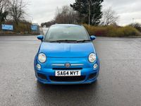 Used Fiat 500 S 69 HP (50 kW) 2014 Blue Hatchback