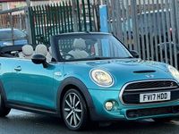 Used Mini Cooper S Cabriolet 2017 Turquoise Cabriolet