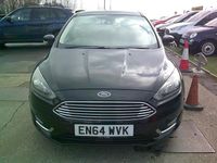 Used Ford Focus Titanium 125 HP (91 kW) 2015 Black Hatchback