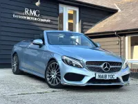 Used Mercedes C220 AMG Line Premium Plus 2018 Silver Cabriolet