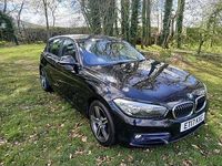 Used BMW 116 Sport Line 2017 Black Hatchback