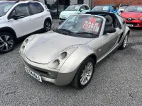 Used Smart Roadster 80 HP (58 kW) 2004 Silver Cabriolet