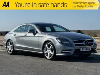 Begagnad Mercedes CLS350 AMG 265 HK (194 kW) 2014 Silver Sportkupé
