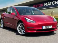 Used Tesla Model 3 Standard Range 52 kW (72 HP) 2019 Red Sedan