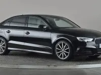 Używany Audi A3 Black Edition 150 KM (110 kW) 2018 Czarny Sedan/Limuzyna