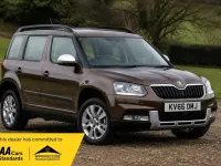 Used Skoda Yeti SE L 150 HP (110 kW) 2016 Brown SUV
