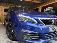 Used Peugeot 308 GT-line 2017 Blue Hatchback