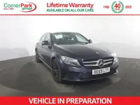 Used Mercedes C180 156 HP (114 kW) 2019 Blue Sedan