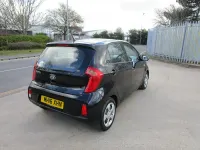 Used Kia Picanto 66 HP (48 kW) 2016 Black Hatchback