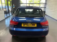Used Audi A1 Design 105 HP (77 kW) 2011 Blue Hatchback