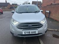 Used Ford Ecosport Titanium 100 HP (73 kW) 2018 Silver SUV