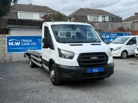 Usado Ford Transit S 130 HP (95 kW) 2020 Branco Cabrios