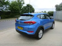 Used Hyundai Tucson SE 116 HP (85 kW) 2017 Blue SUV