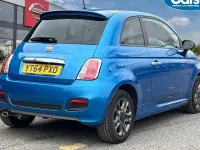 Gebraucht Fiat 500 S 69 PS (50 kW) 2014 Blau Kleinwagen