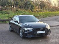 Used Audi A6 Black Edition 204 HP (150 kW) 2021 Blue Sedan