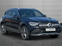 Used Mercedes GLC220 AMG line 191 HP (140 kW) 2019 Black SUV