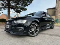 Used Audi A3 S-Line 184 HP (135 kW) 2015 Black Sedan