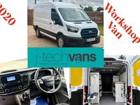 Usado Ford Transit 170 CV (125 kW) 2020 Blanco Van