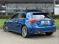 Used Mercedes A180 AMG Line Premium Plus 134 HP (98 kW) 2024 Blue Hatchback