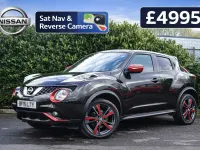 Used Nissan Juke Acenta Premium 115 HP (84 kW) 2015 Black SUV