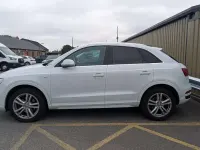 Used Audi Q3 S-Line 150 HP (110 kW) 2018 White SUV