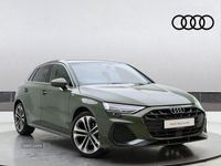 New Audi A3 S-Line 2025 Green Hatchback