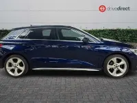 Used Audi A3 Sportback S-Line 110 HP (80 kW) 2023 Blue Hatchback