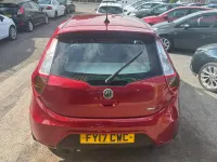 Used MG MG3 106 HP (77 kW) 2017 Red Hatchback