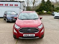 Used Ford Ecosport Titanium 125 HP (91 kW) 2020 Red SUV