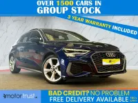 Used Audi A3 Sportback S-Line 150 HP (110 kW) 2023 Blue Hatchback