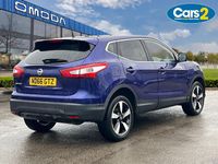 Used Nissan Qashqai N-Connecta 130 HP (95 kW) 2016 Blue SUV