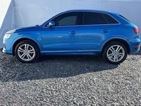 Used Audi Q3 S-Line 150 HP (110 kW) 2018 Blue SUV