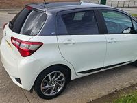 Used Toyota Yaris 2019 White/black Hatchback