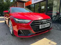 Used Audi A7 Sportback S-Line 2019 Red Hatchback