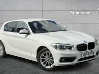 Used BMW 118 136 HP (100 kW) 2019 White Hatchback