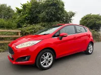 Used Ford Fiesta Zetec 98 HP (72 kW) 2017 Red Hatchback