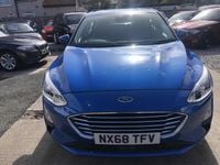 Used Ford Focus Titanium 125 HP (91 kW) 2018 Blue Hatchback