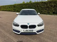 Used BMW 118 Sport Line 150 HP (110 kW) 2016 White Hatchback