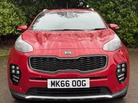 Used Kia Sportage GT-Line 174 HP (127 kW) 2016 Red SUV