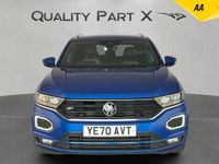 Used VW T-Roc R-line 190 HP (139 kW) 2020 Blue SUV