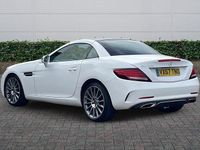 Used Mercedes SLC200 AMG line 2017 White Cabriolet